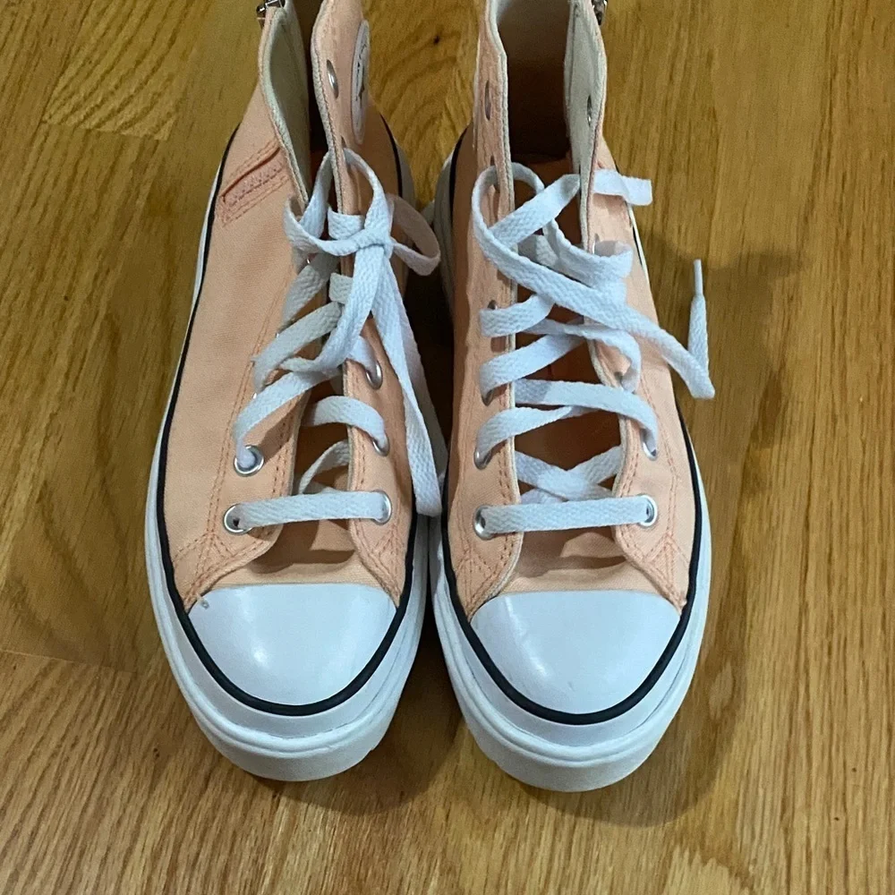 Converse Kids High-Top Sneakers - Light Pink